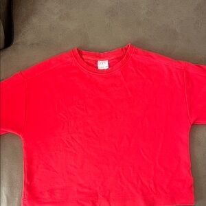 Zara Kids Vibrant Red Short Sleeve Tee